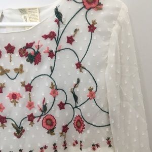 embroidered top!